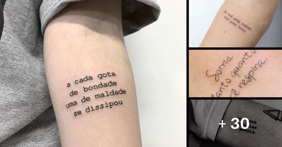 tatuagens femininas de frases