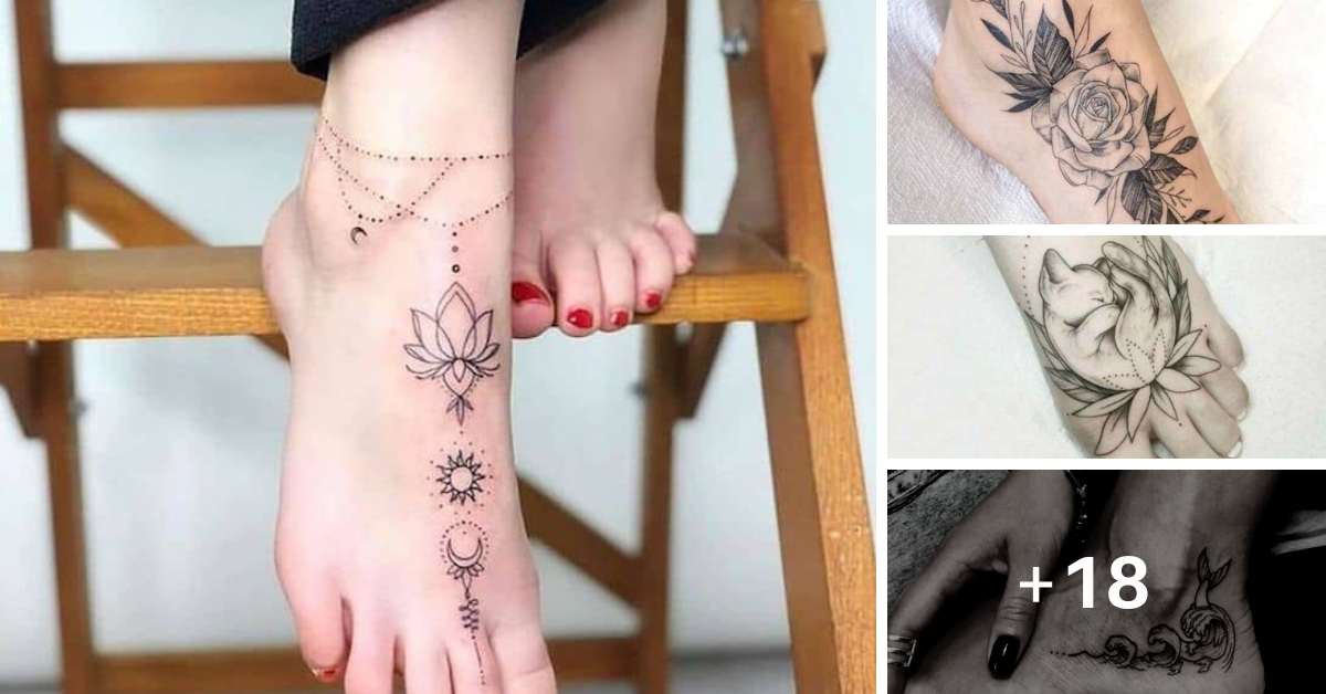 Tatuagens nos pés