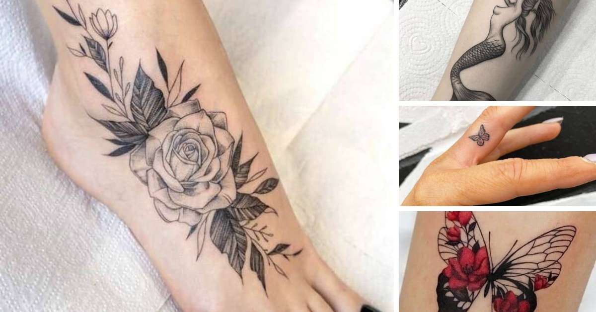 Tendências atuais em tatuagens femininas