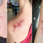 tatuagens femininas de cerejeira