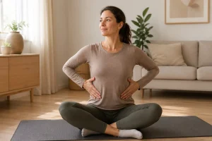 Diástase abdominal pós-parto: respiração diafragmática e activação do core profundo