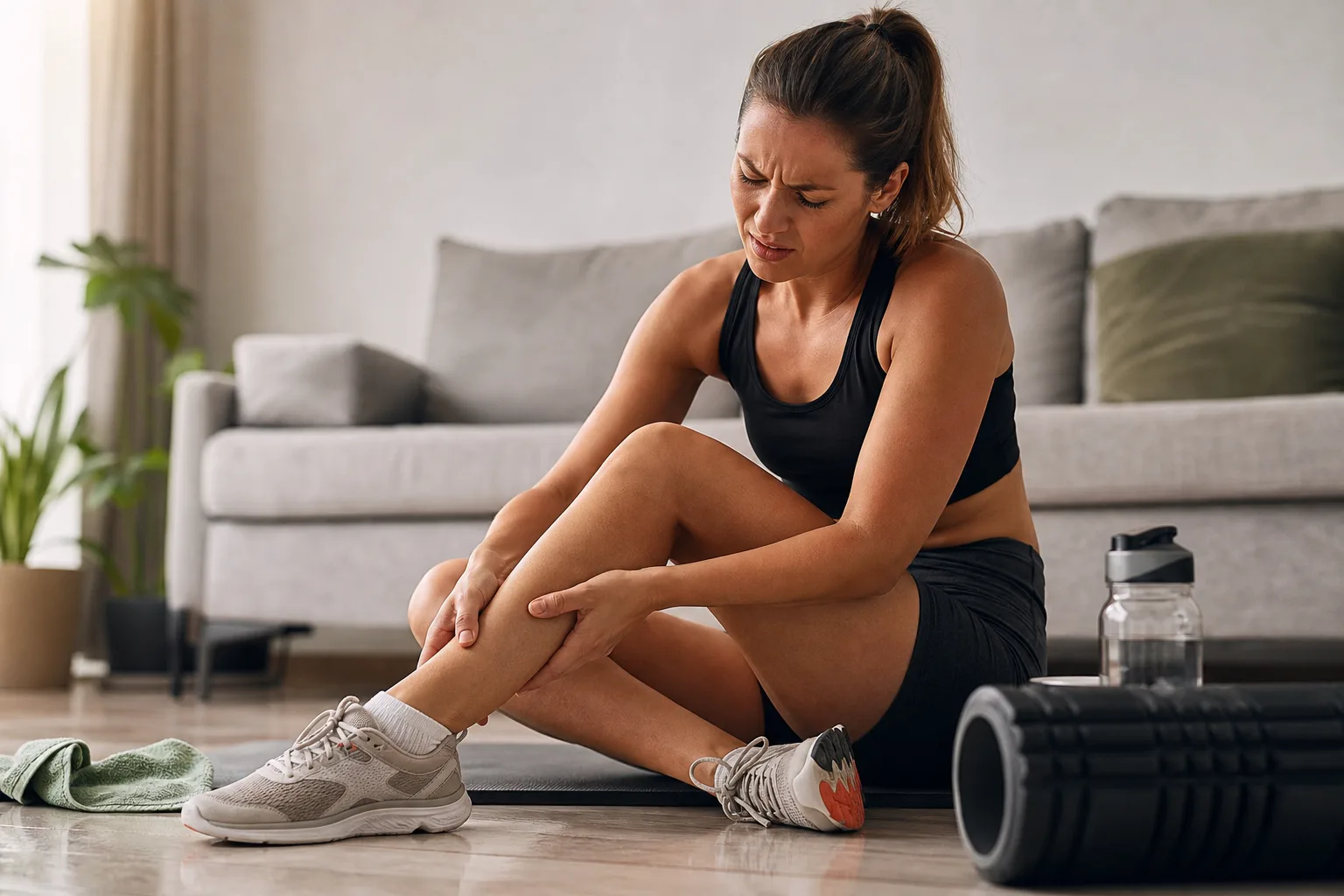 Dor muscular após treinar pernas: o que ajuda na recuperação