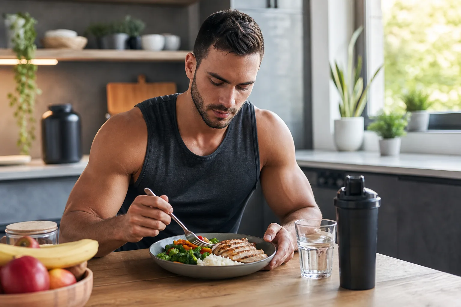 Pós-treino de pernas: o que comer para recuperar melhor