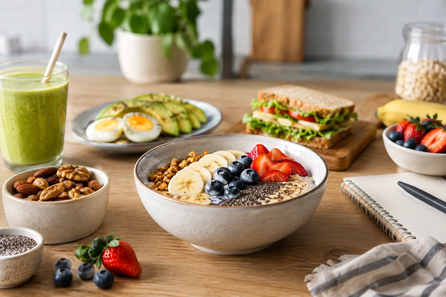 Menu fit no café da manhã: como combinar praticidade e saciedade